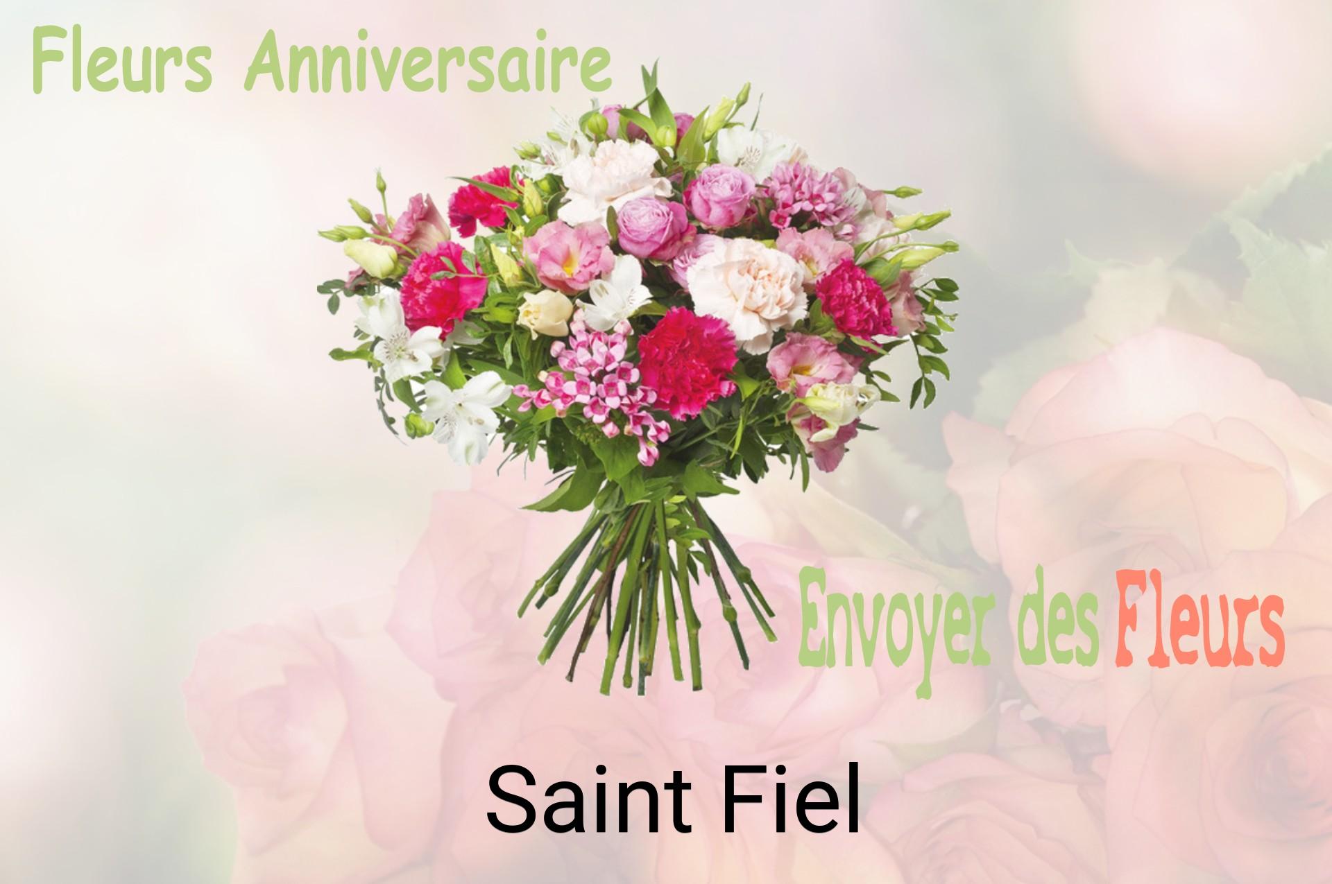 Bouquet de fleurs d’anniversaire livré à Saint-Fiel